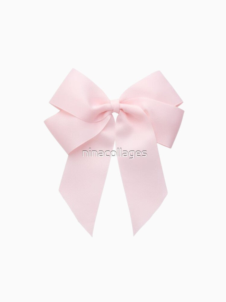 Pink Coquette Balletcore Bow Lace Ribbon by ninacollages