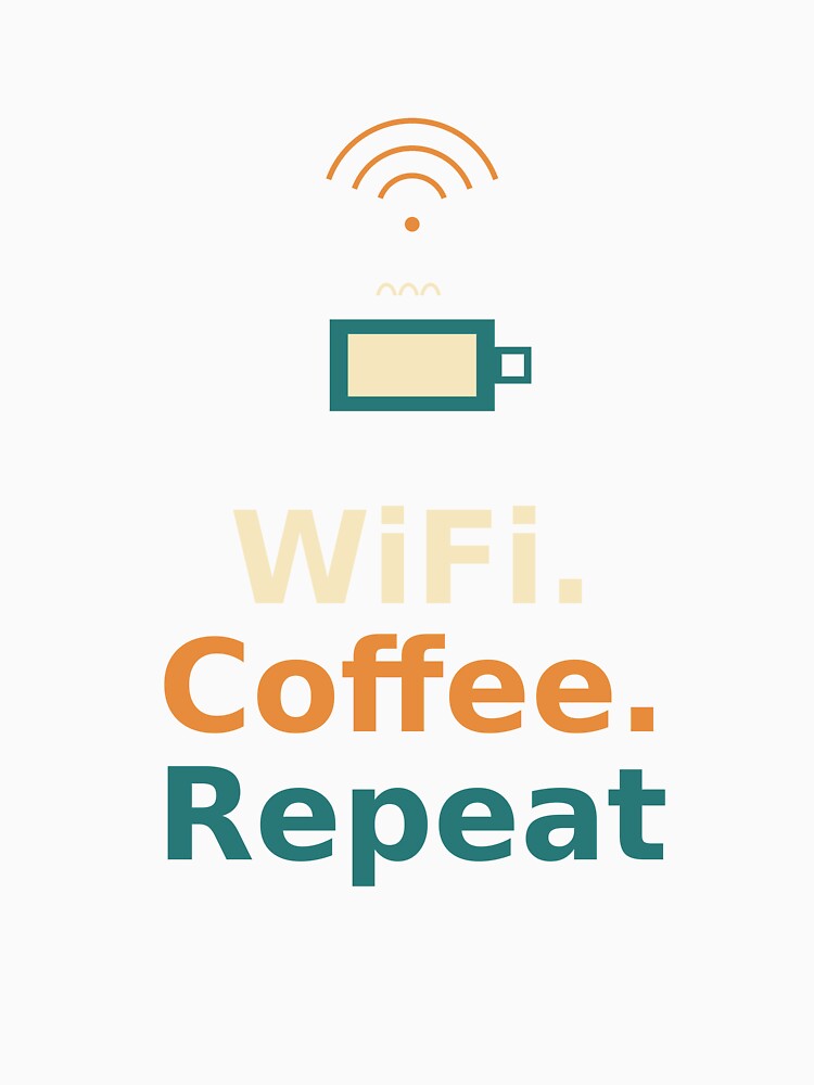 Wifi. Coffee. Repeat by Joedohtho