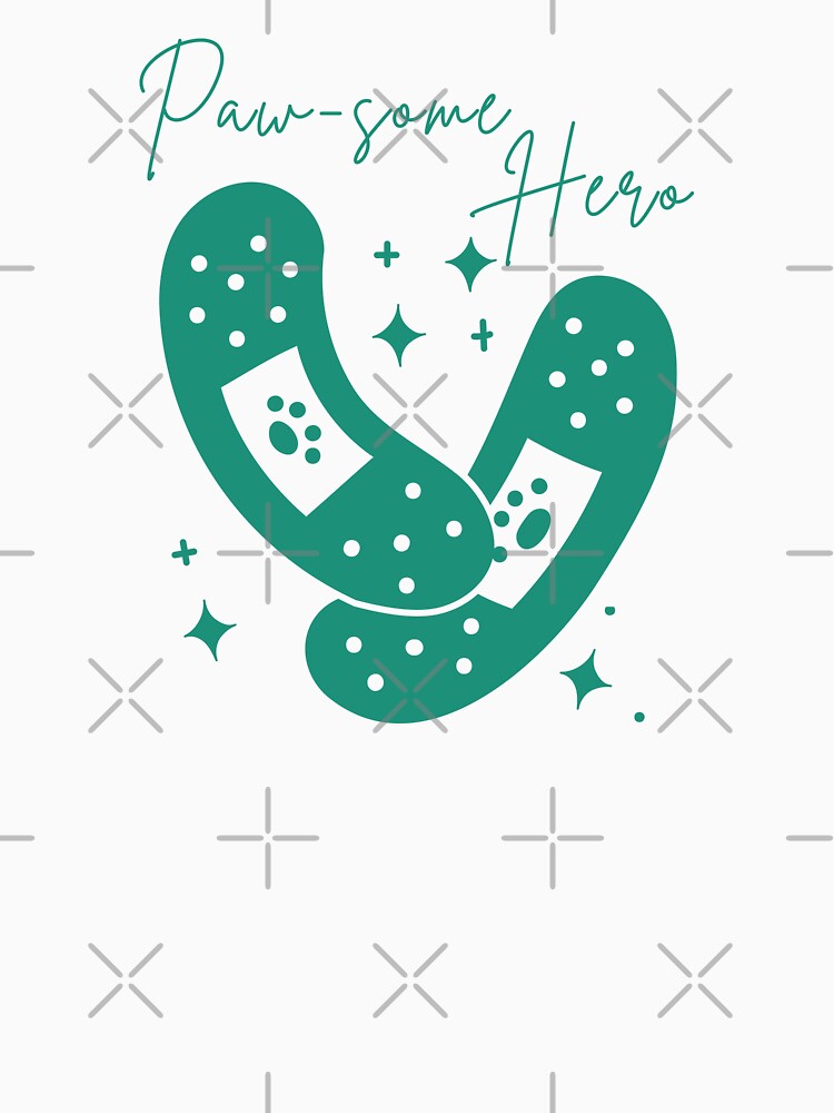 Veterinary Professional Gift - Pawsome Hero by TheBeesForYou