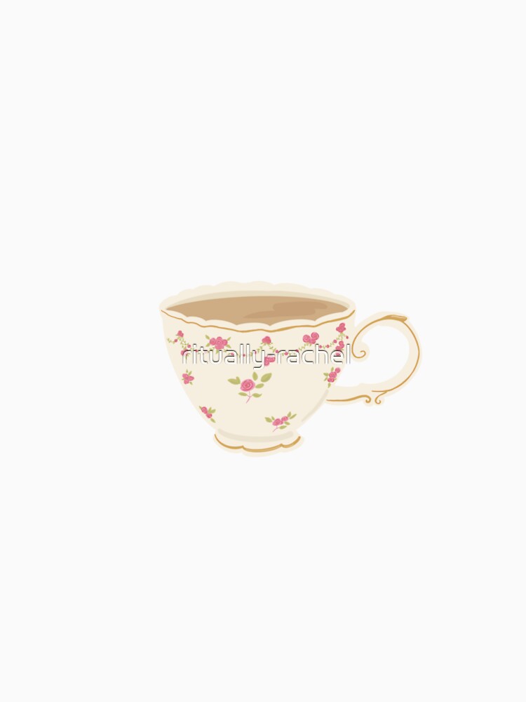 Rosebud Teacup by ritually-rachel