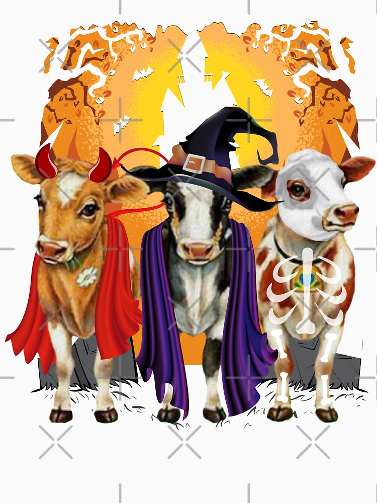 Baby Cow Halloween by reginaturner