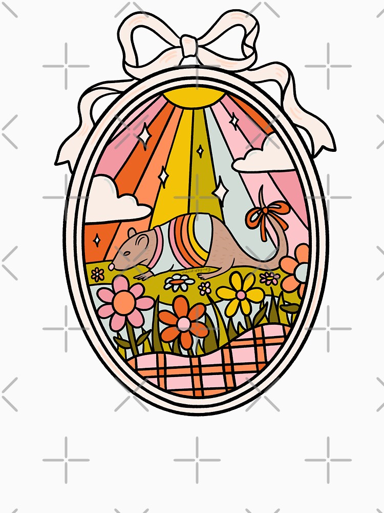 Rainbow Rat by doodlebymeg
