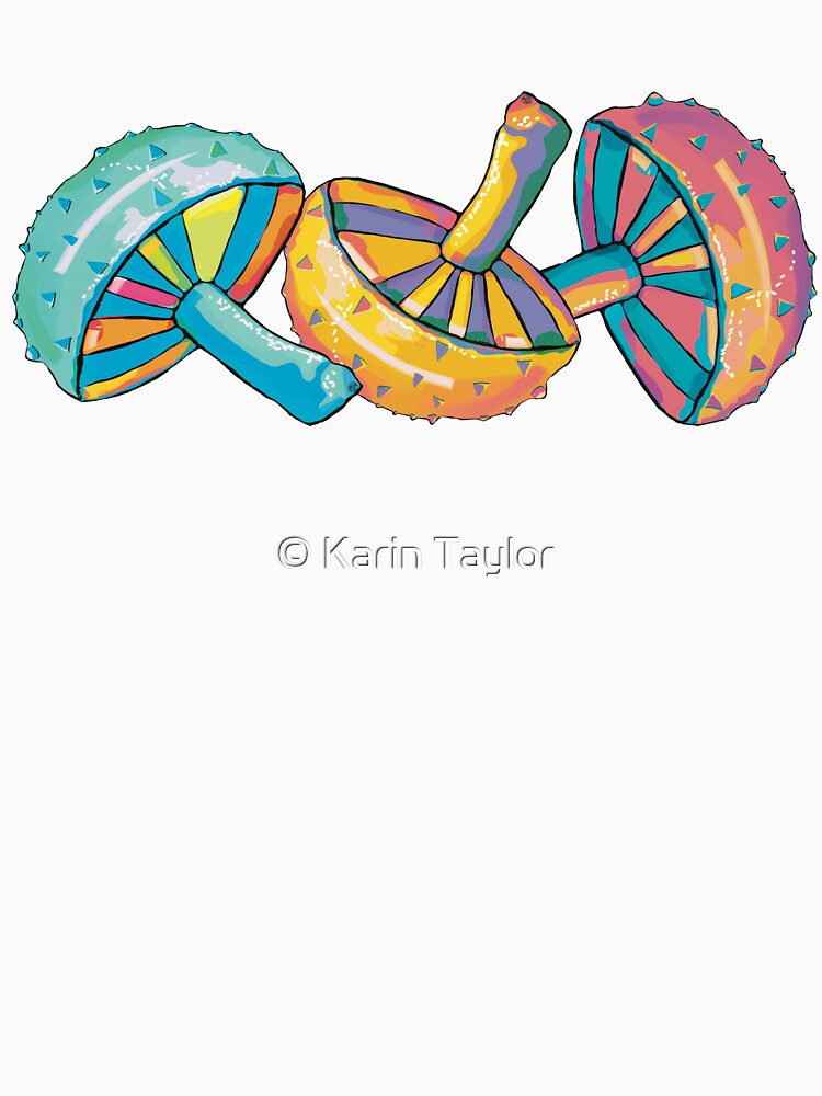 Psychedelic Retro Wild Mushrooms by Karin Taylor