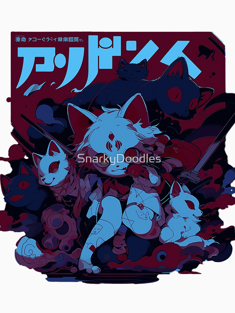Hero Neko - Shadow/Blue by SnarkyDoodles