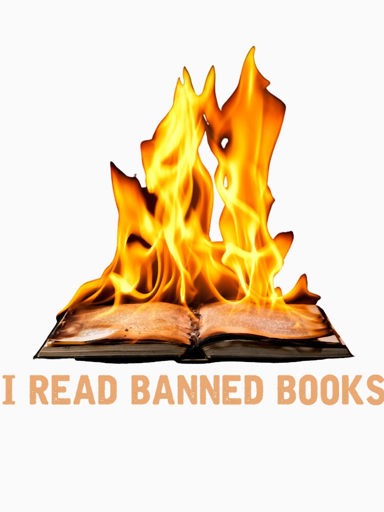 Book and Reading Lovers I Read Banned Books Banned Books Week by WrayDesign