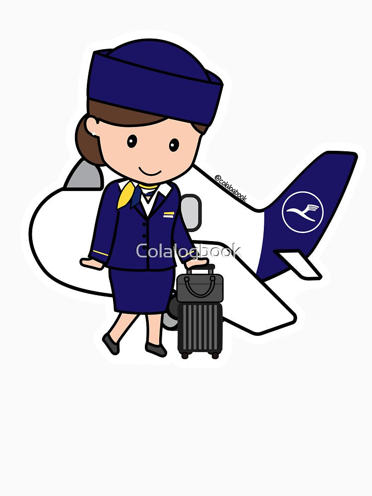 LH Lufthansa Flygirl by Colalogbook