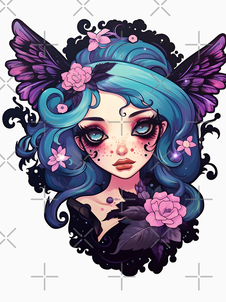 Cute Mystical Fairy of Midnight Garden by 20th-eclipse