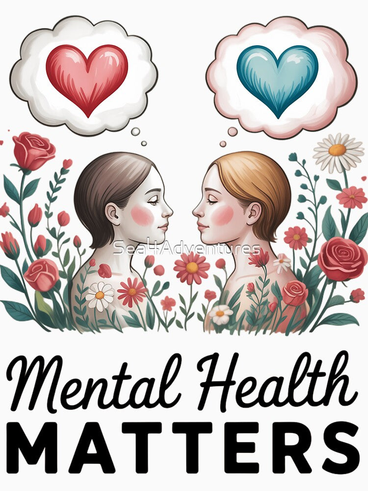 Yellow Mental Health Awareness - Mental Health Matters by Sea4Adventures