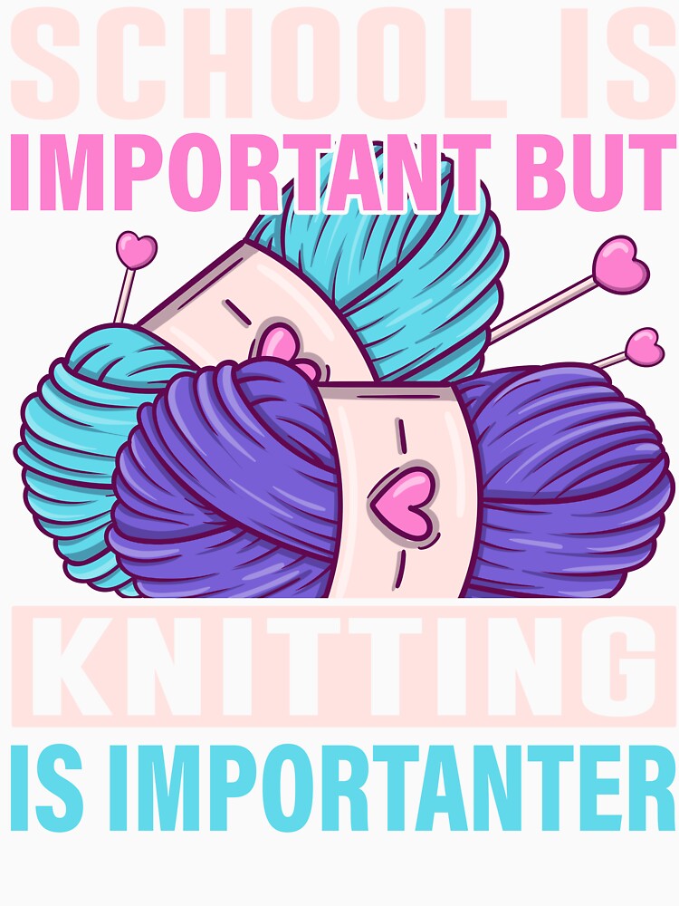 Knitting Is Importanter by SiarheiYur