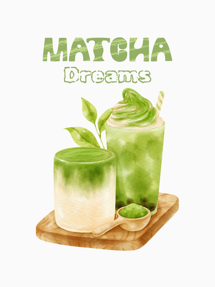 Matcha Dreams – Whimsical Pastel Matcha Art for Tea Lovers, Zen Vibes & Aesthetic Souls by Zezeshop1