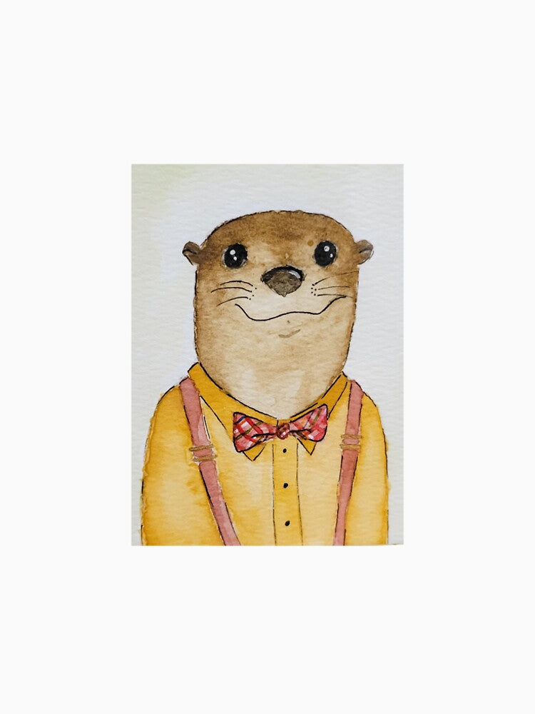 Smiling Otter in His Best Outfit by cwalsman001