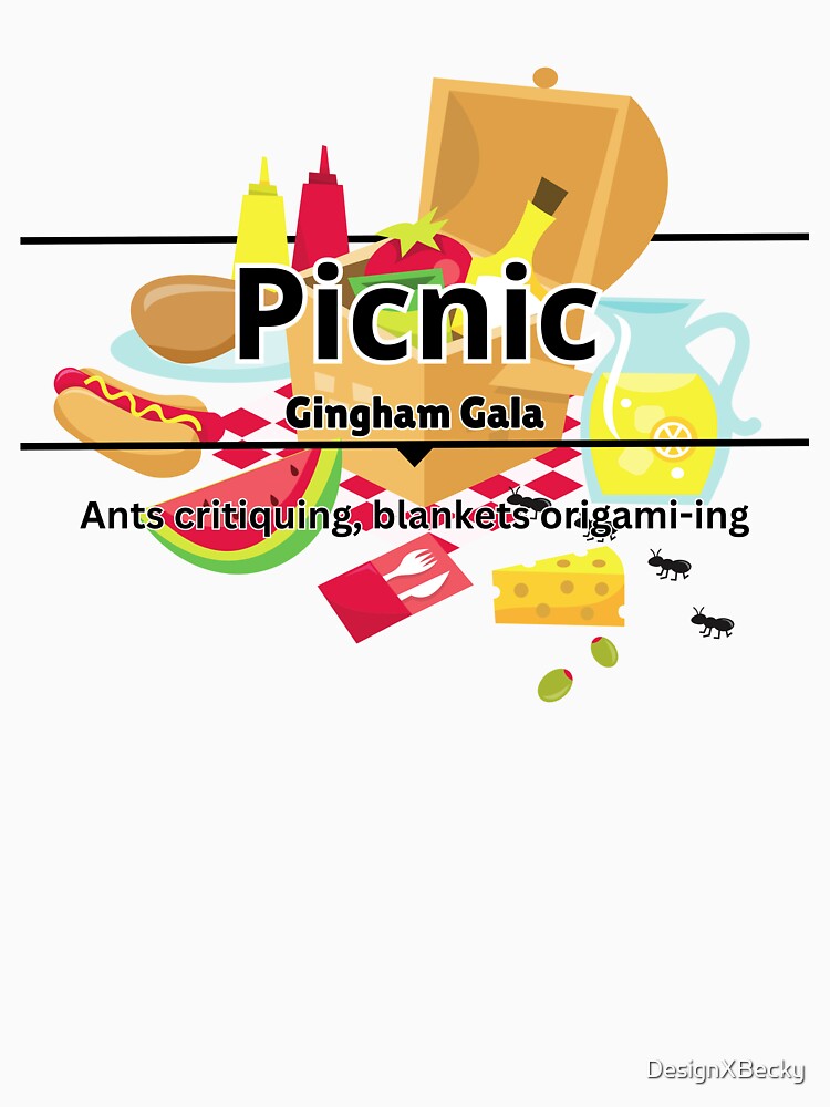 Summer Picnic Funny Designs by DesignXBecky