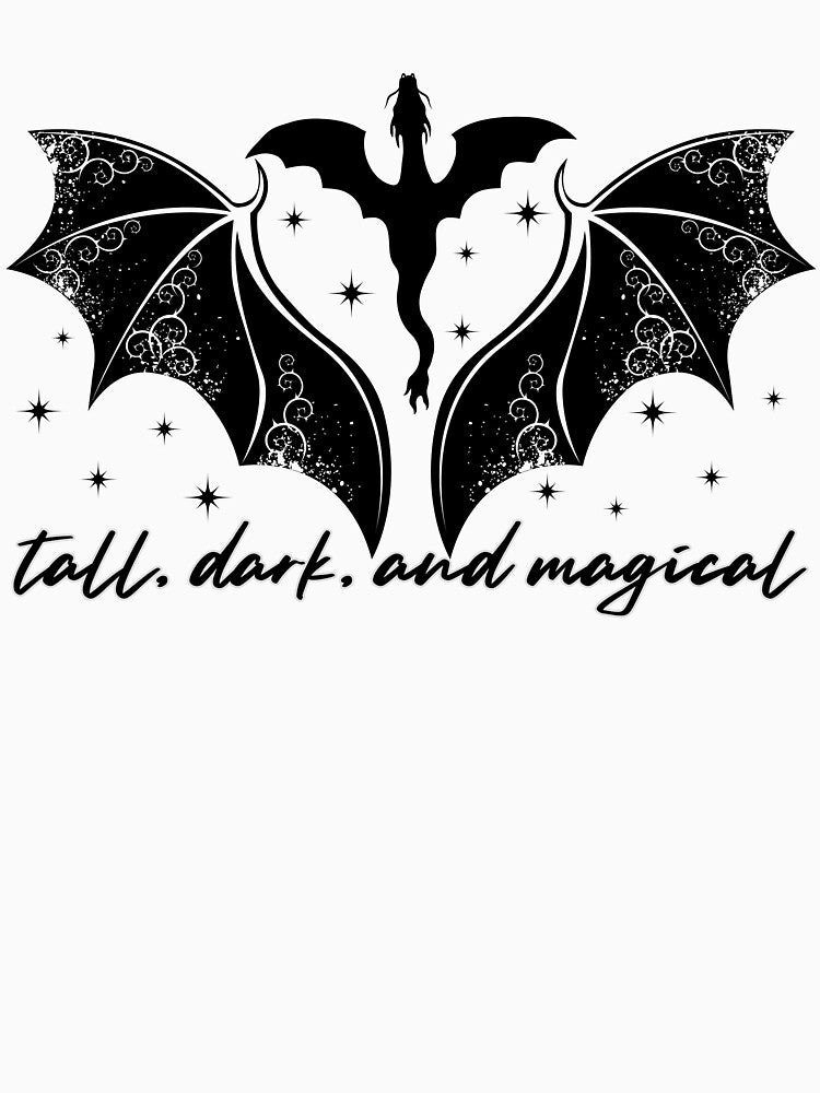 Tall, Dark, and Magical Dragon by OscarAndOphelia