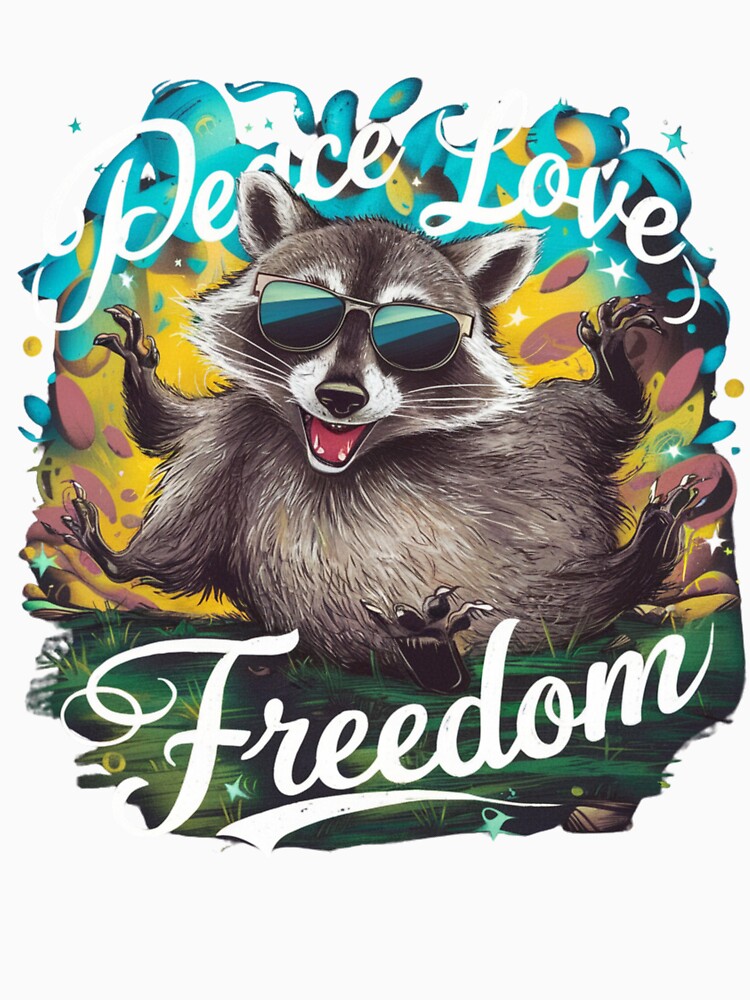 Raccoon freedom by Pabblloo