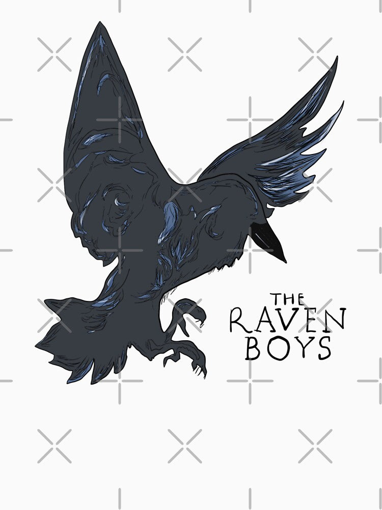 The Raven boys book cover logo by Artbymanu