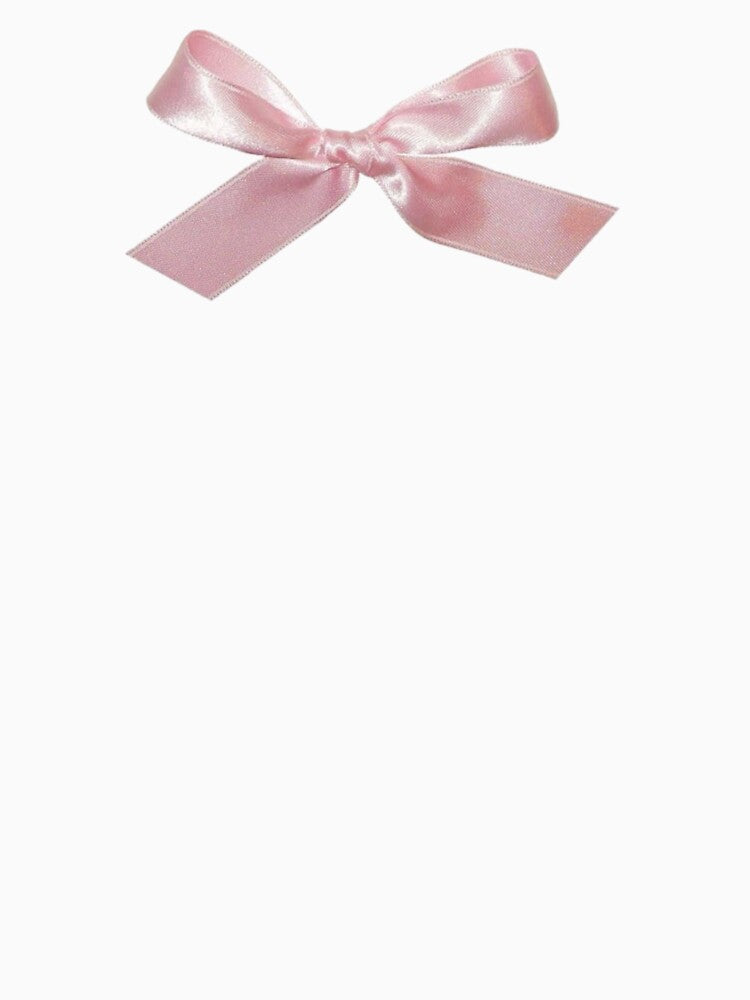Pale Baby Pink Coquette Ribbon Bow by NeonPinkTears