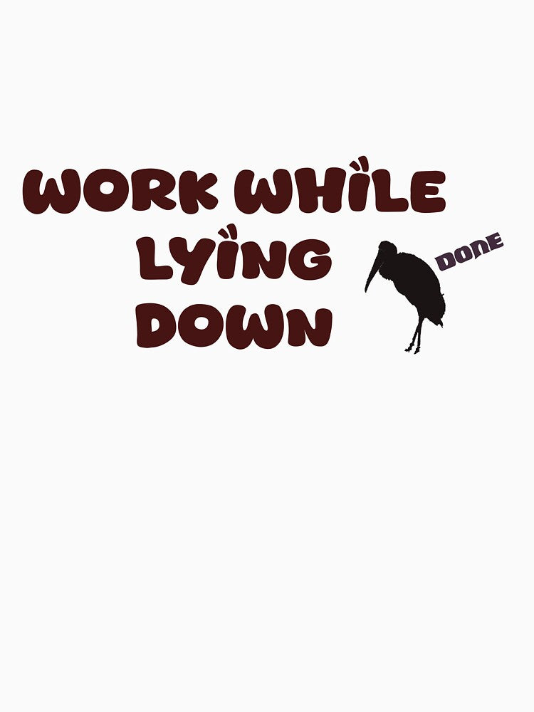 Work while lying down by Eitherious