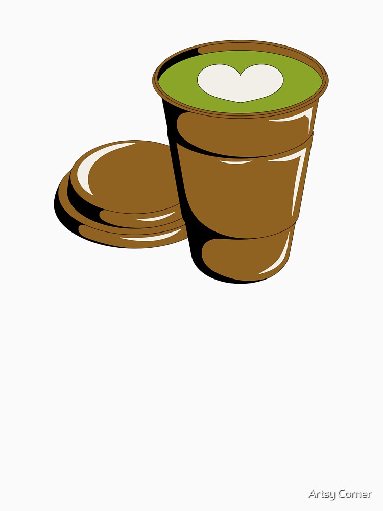 Matcha Made in Heaven | Aesthetic Heart Latte Art by Artsy Corner