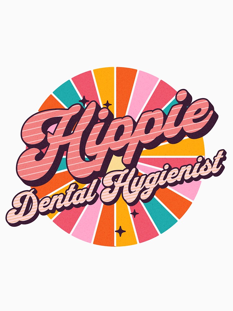 Hippie Dental Hygienist - Holiday Gifts For Hygienists - Buy This by AlanPhotoArt