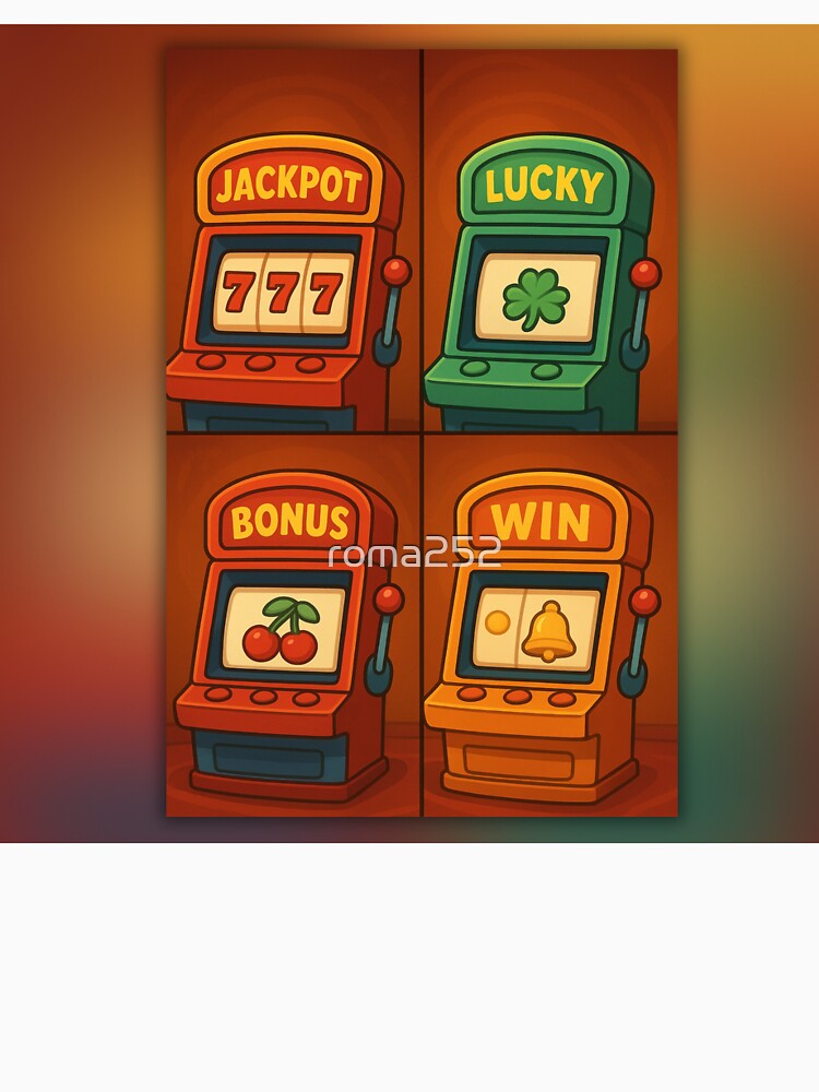 ? Casino Jackpot Lucky Slot Machine | Retro Fruit Slot Pattern ? by roma252