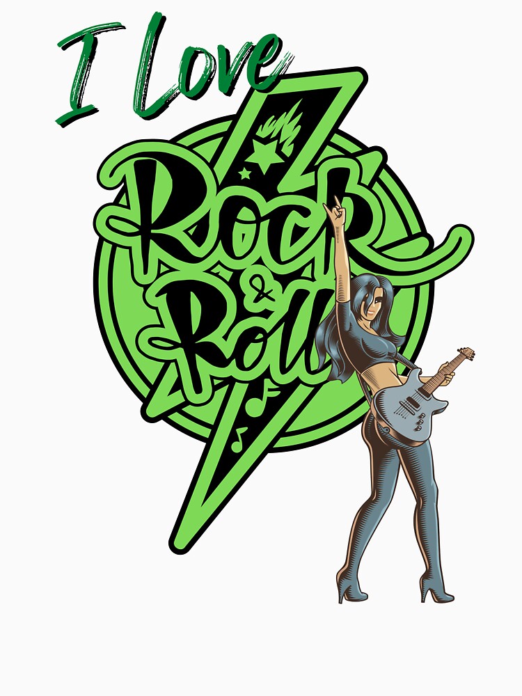 I Love Rock & Roll - Green, Light by Mean-Musician
