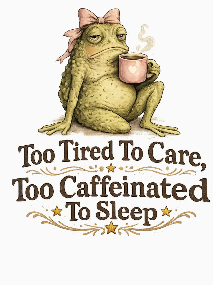 Too Tired To Care Too Caffeinated To Sleep by afr-saad