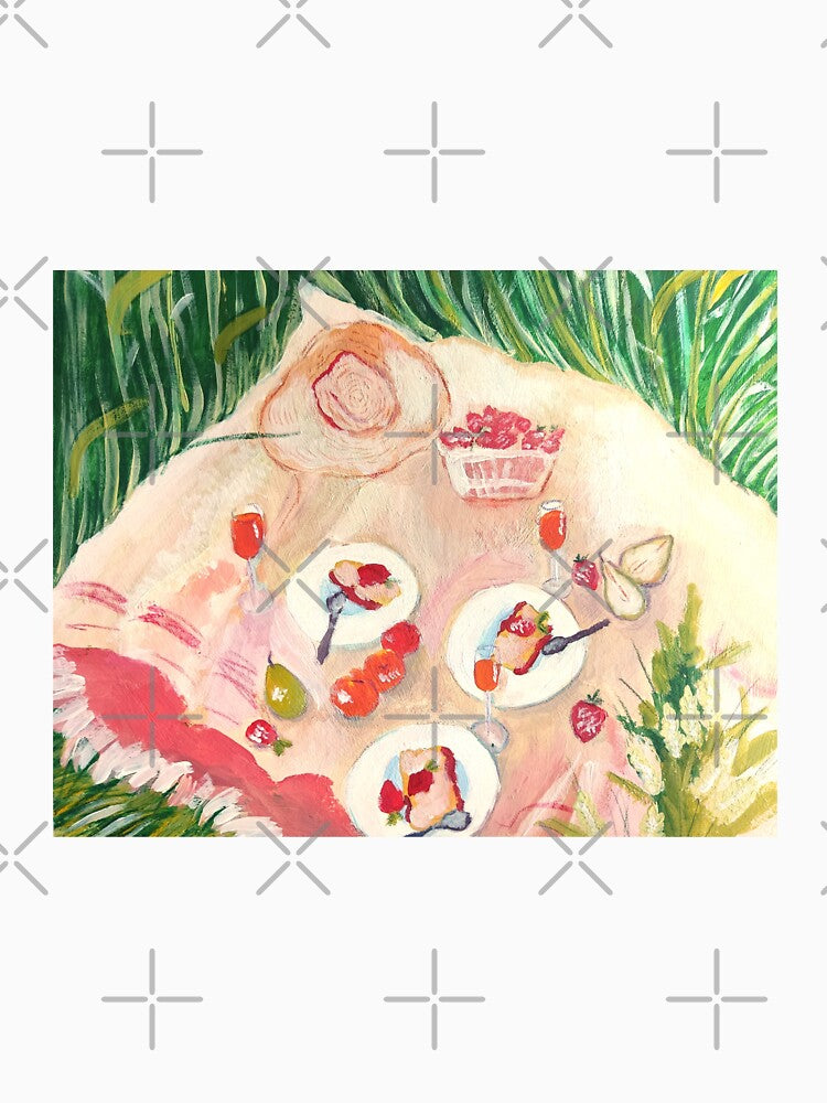 Picnic on a grassfield by majopienne