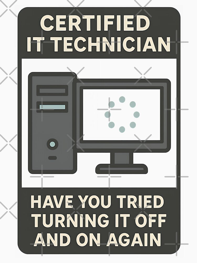 Certified IT Technician Debugging Design by TeeTimeTreasure
