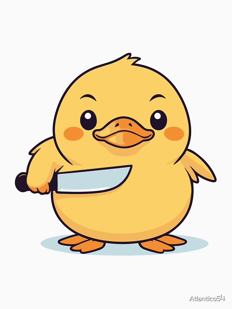 Duck Holding Knife by Atlantico54