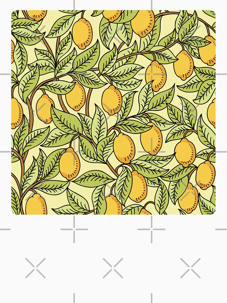 Retro Lemon Pattern by Vector Scout Lab