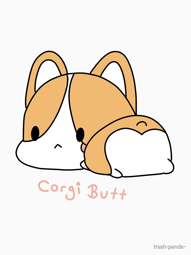 Corgi Butt by trash-panda-