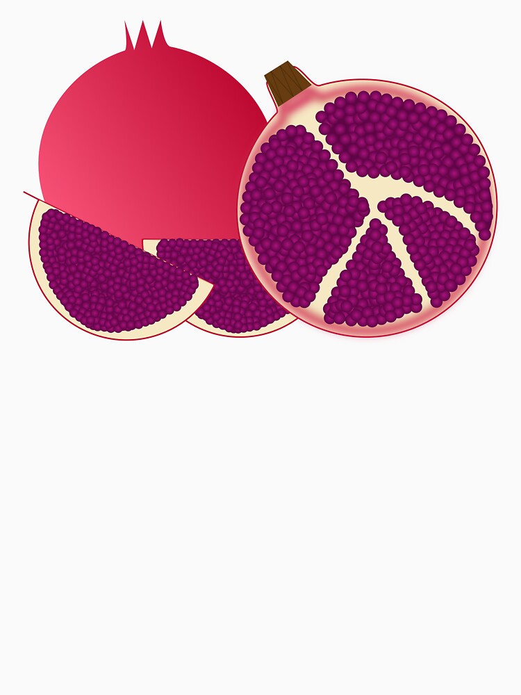 Pomegranates Ilustration by EBParsley