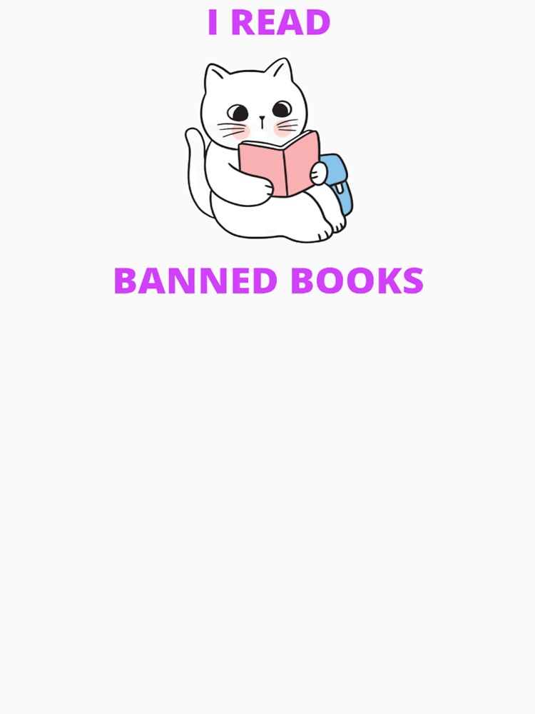 cat I read banned books - funny cats by Zeil