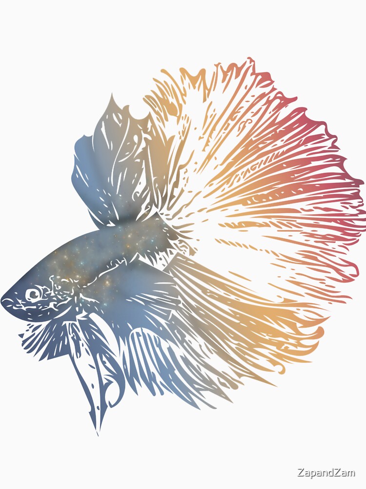 Betta Fish Galaxy by ZapandZam