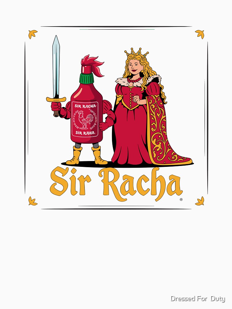 Sir Hot Chili Sauce Art Racha Funny Medieval Design by Dressed For  Duty