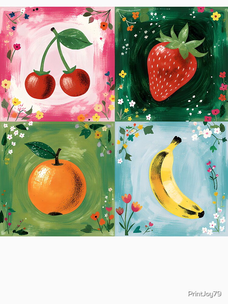 Fruit Illustration Design by PrintandJoy