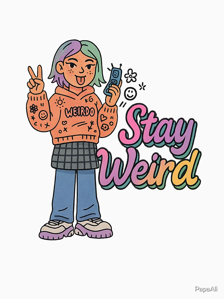 Stay Wierd by PapaAli