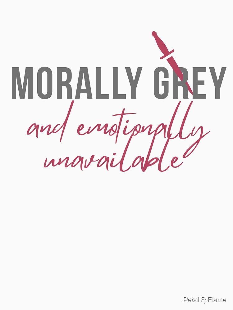 Morally Grey and Emotionally Unavailable | Romantic Gothic BookTok Design by Petal & Flame