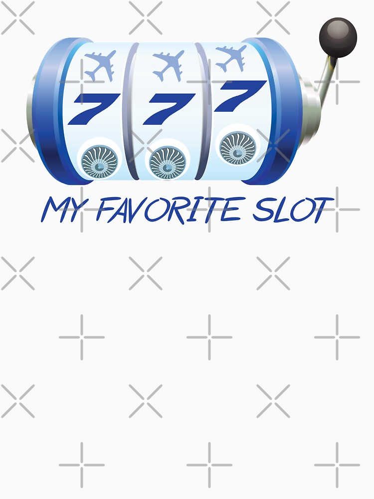 Funny Aviation Slot Machine - Airplane Lover design white background by Ikaroots