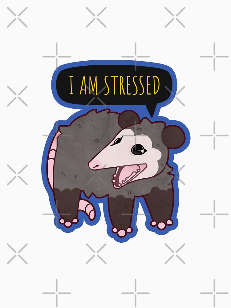 Possum I Am Stressed by Mossysplashart