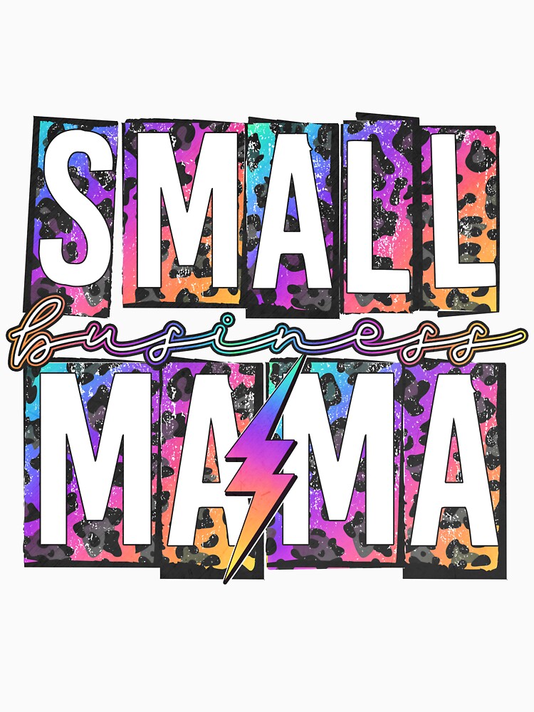 Small Business Mama Leopard Lightning, Funny Mom, Small Business Owner, Mama, Mom, Girl Boss by victorshopp