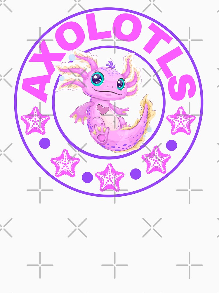 Smiling Axolotl by BronikowskiART