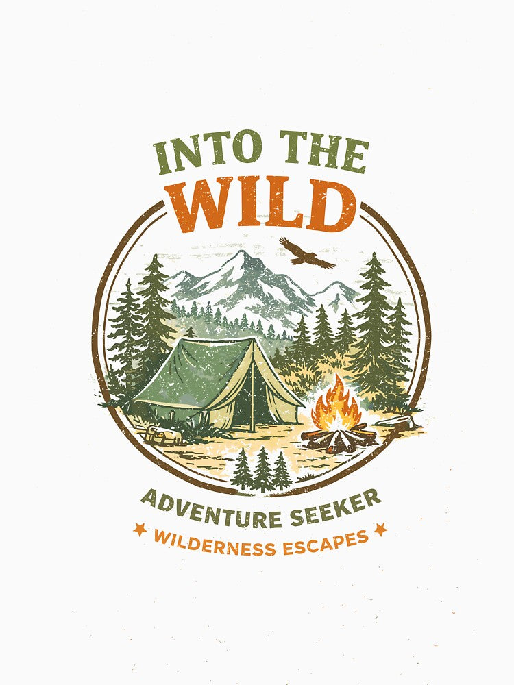 Into the Wild Adventure T-Shirt by Matinez Pink