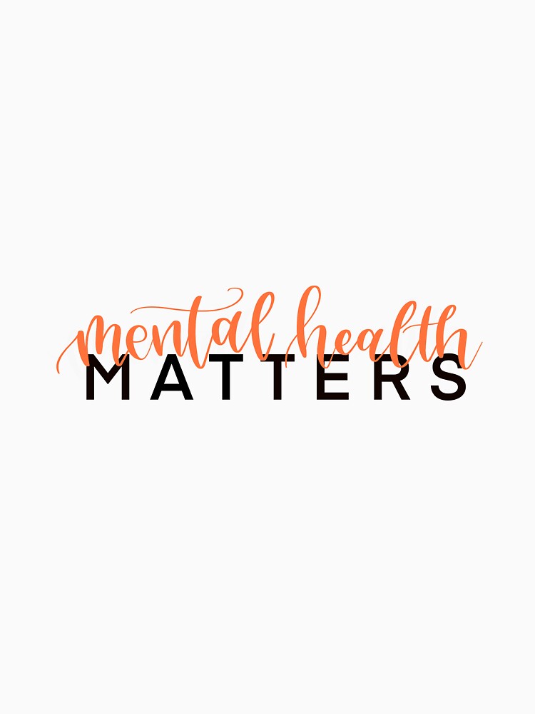 Mental Health Matters (Orange) by sgunturu2