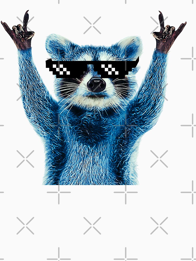 Cool Raccoon by TeeARTHY