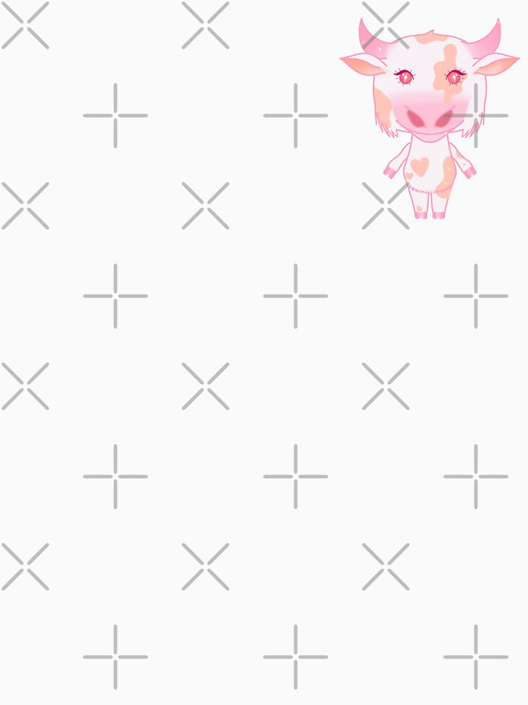 Pink Strawberry Cow by Merl-designs