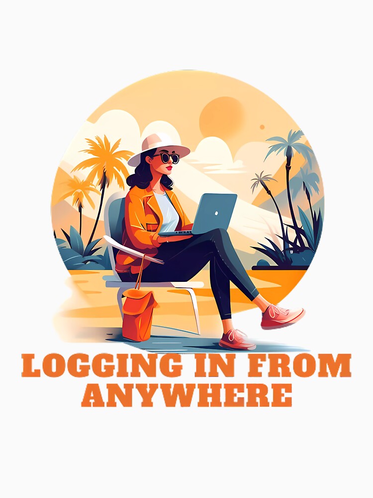 Tropical Workstation: Digital Nomad's Paradise by aiart-cutegirl