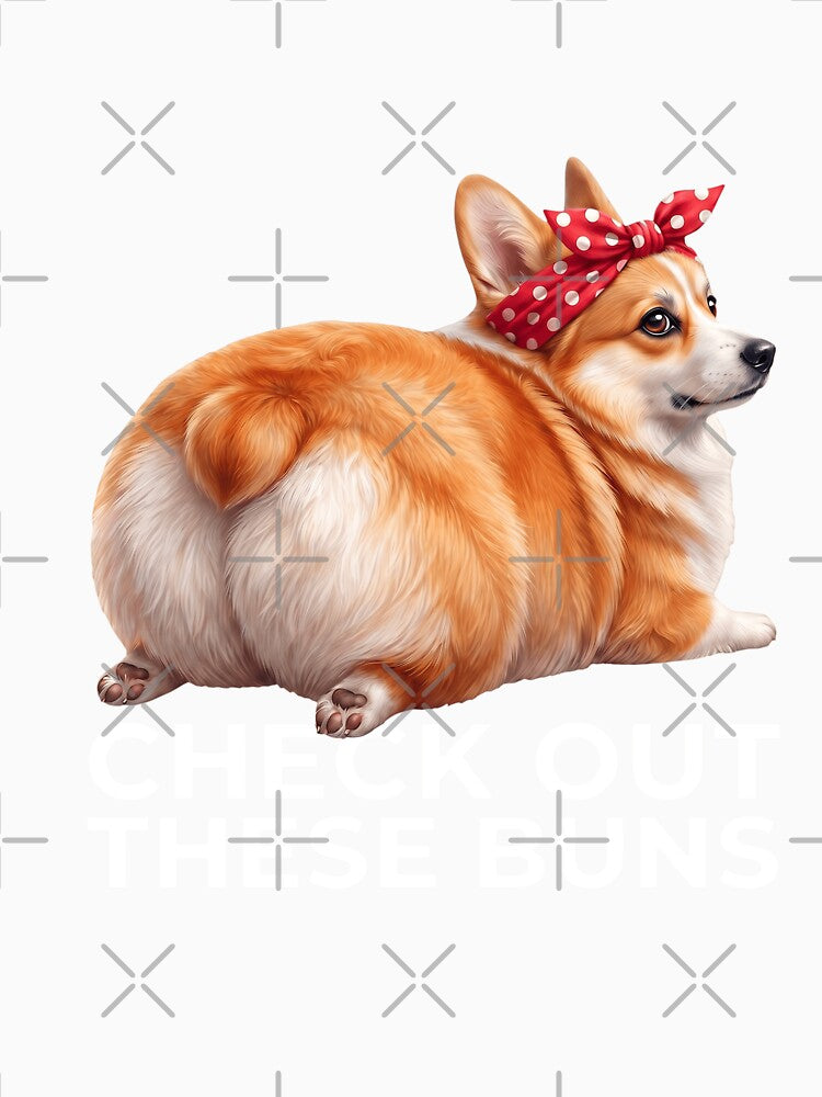 Funny Corgi Buns - Check Out These Buns Cute Dog by veloramode