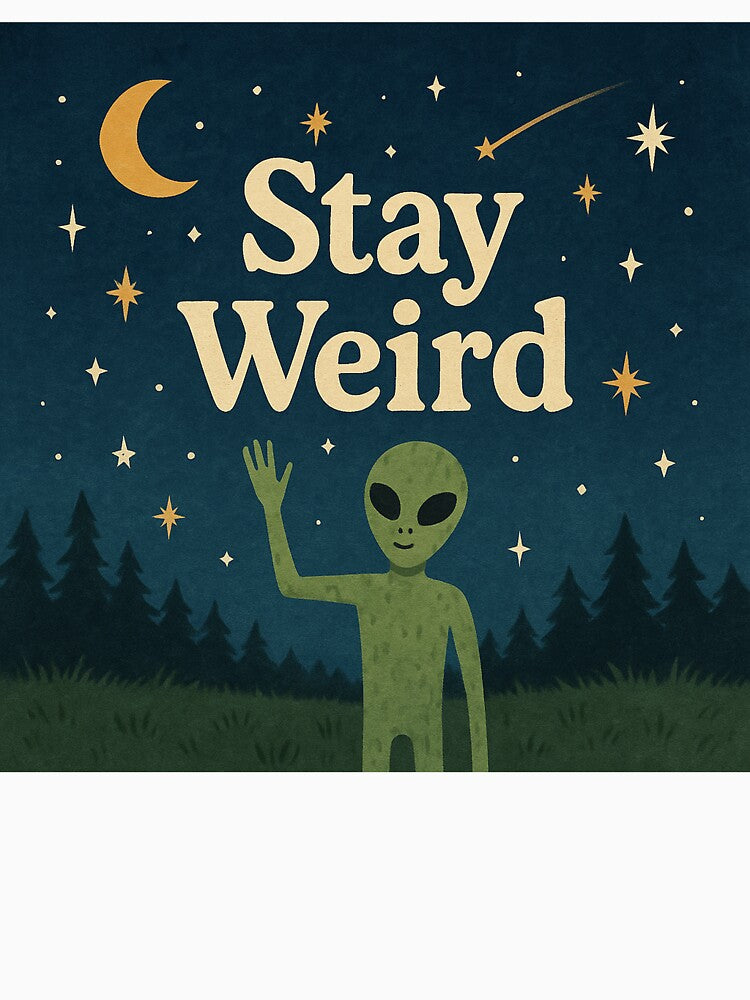 Stay Weird by Abby's Cribbles