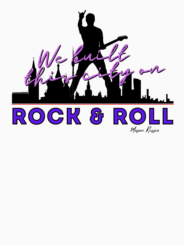 We Built this City - Moscow, Purple by Mean-Musician